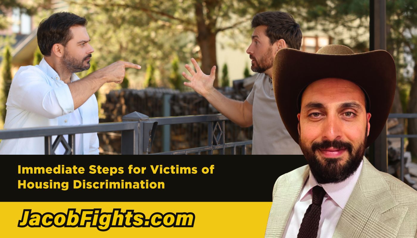 Immediate Steps for Victims of Housing Discrimination